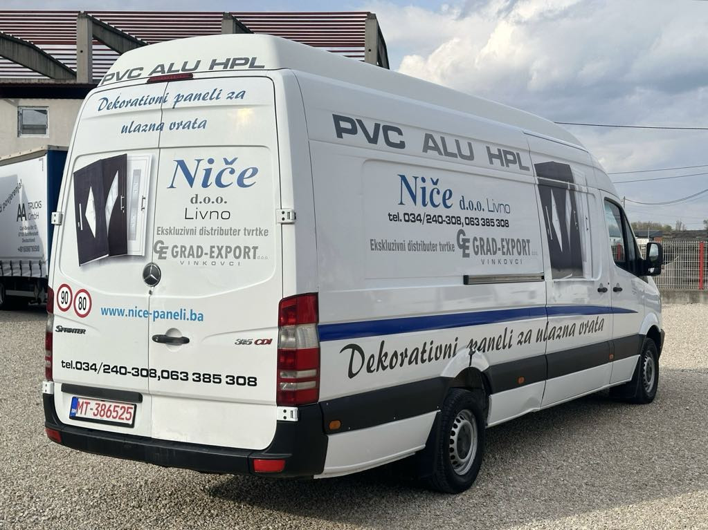 MERCEDES SPRINTER MAXI XXL POVISENI KLIMA 4.7X2.2