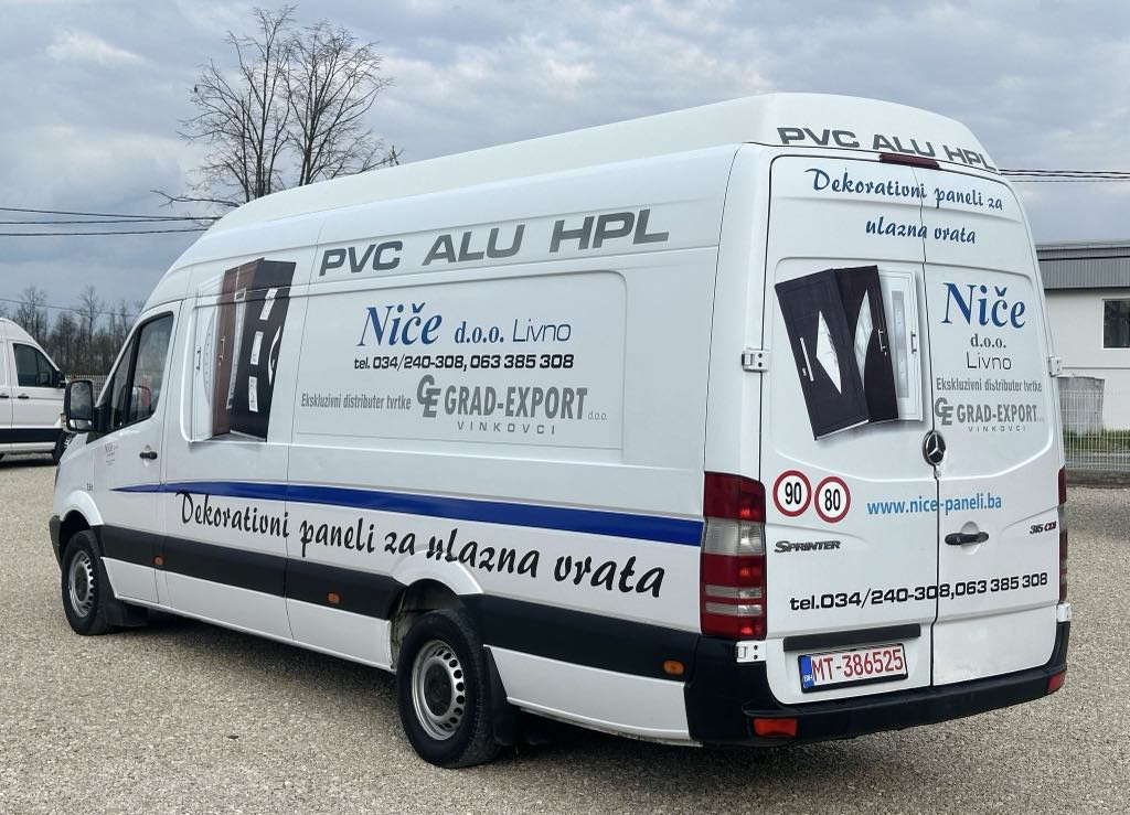 MERCEDES SPRINTER MAXI XXL POVISENI KLIMA 4.7X2.2
