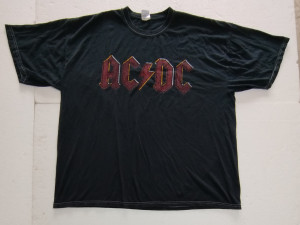 AC/DC majica veća heavy metal rock muzika