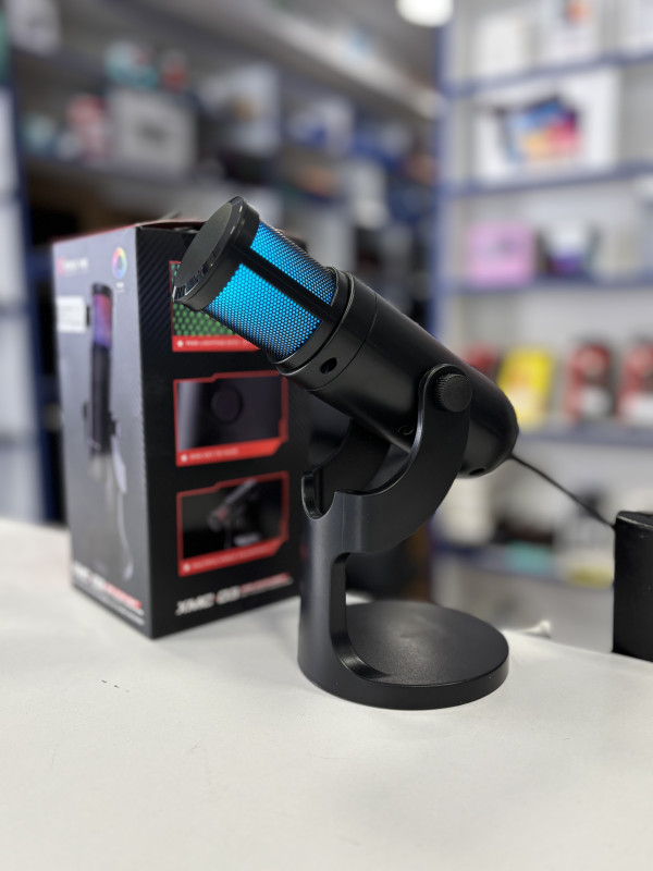 Gaming mikrofon xtrike me usb rgb