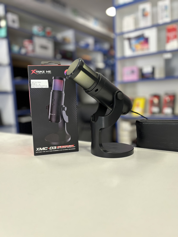 Gaming mikrofon xtrike me usb rgb