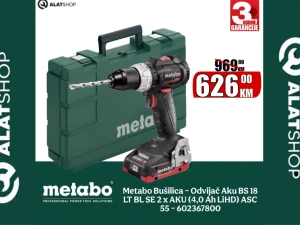 Metabo Aku Bušilica-Odvijač BS 18 LT BL SE 602367800