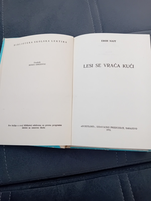 Lektira Lesi se vraća kući