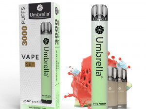 Umbrella Električna cigareta Jednokratna SET 3000 PUFFS