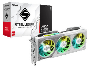 AKCIJA ASROCK Radeon RX 9070 XT 16GB GDDR6 Steel Legend