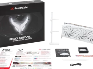 POWERCOLOR RX 9070 XT Red Devil Spectral White