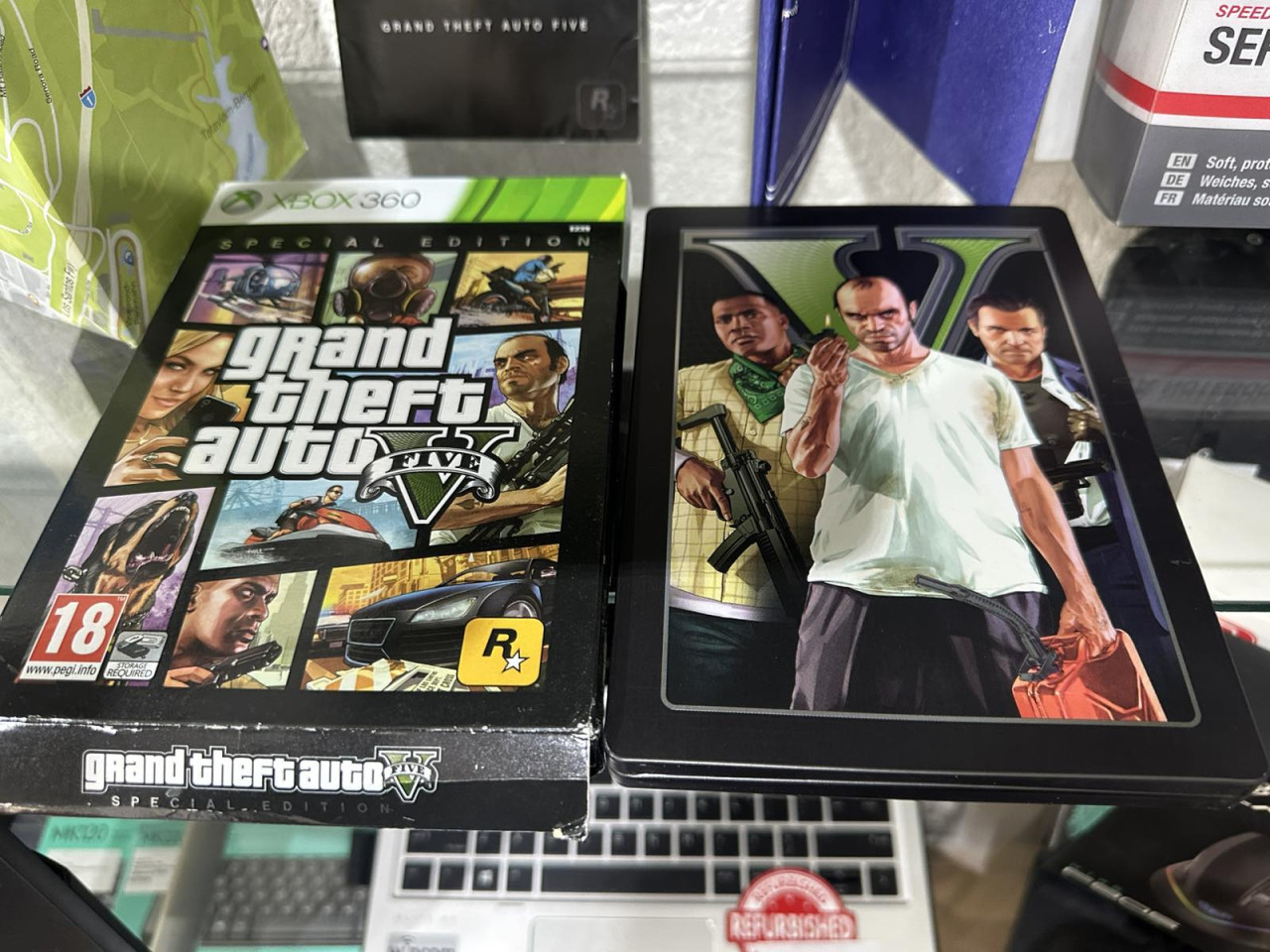 GTA 5 XBOX 360 SPECIAL EDITION ORIGINAL