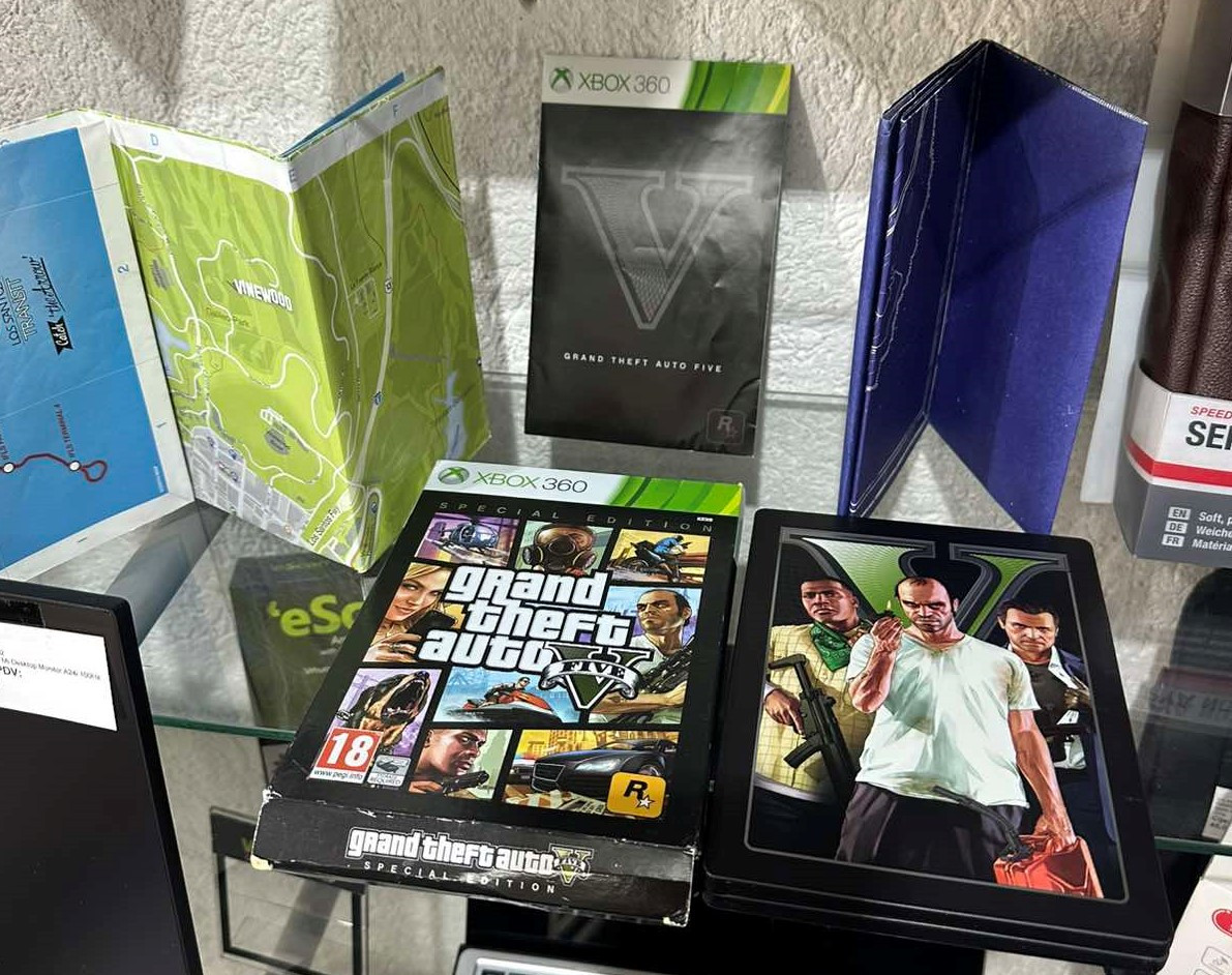 GTA 5 XBOX 360 SPECIAL EDITION ORIGINAL