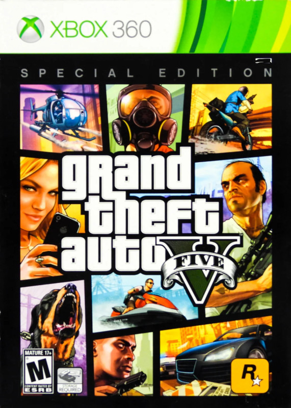 GTA 5 XBOX 360 SPECIAL EDITION ORIGINAL