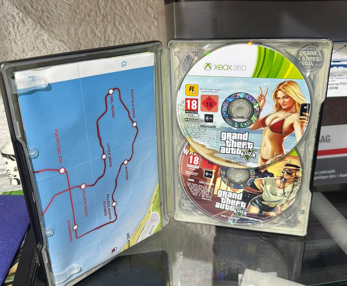 GTA 5 XBOX 360 SPECIAL EDITION ORIGINAL