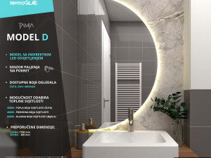 LED OGLEDALO - MODEL D