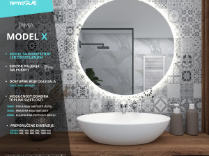 LED OGLEDALO - MODEL O