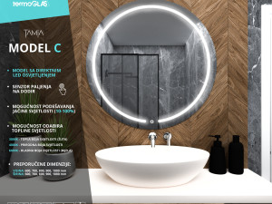 LED OGLEDALO - MODEL C
