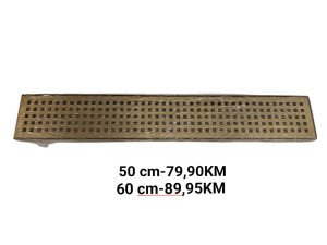 TUŠ KANALICA ZLATNA 50cm 124059