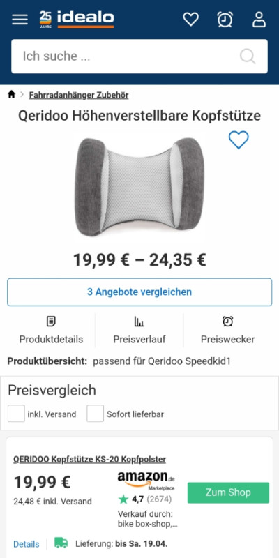 Qeridoo sportrex 2 prikolica biciklo