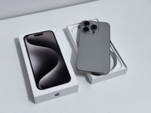 Apple iPhone 15 Pro 128GB Natural - KAO NOV - BH 88%
