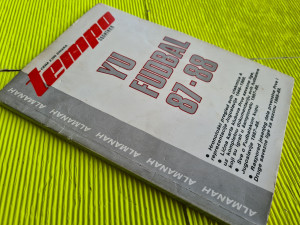 YU Fudbal, almanah,  87/88, Tempo