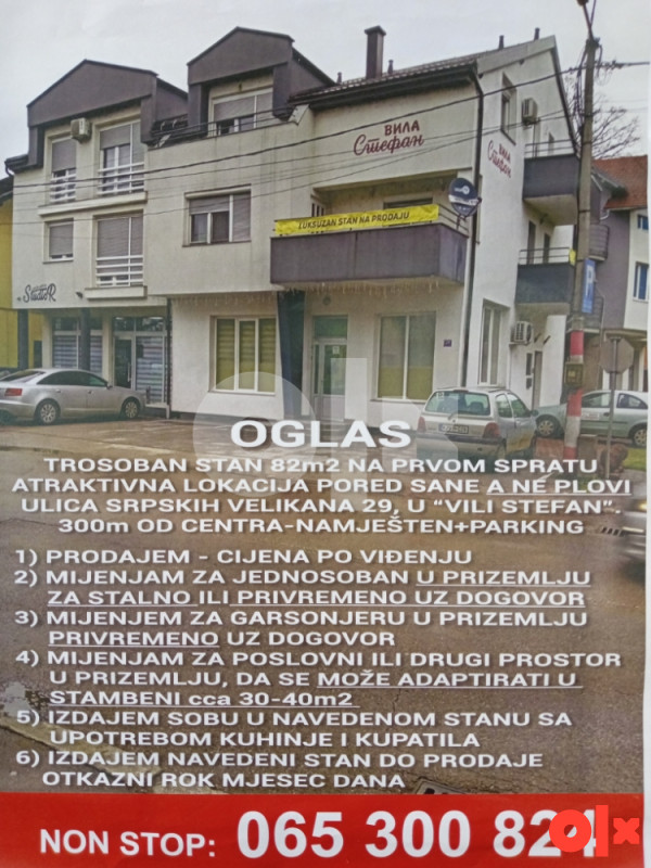 Stanovi i apartmani Prijedor
