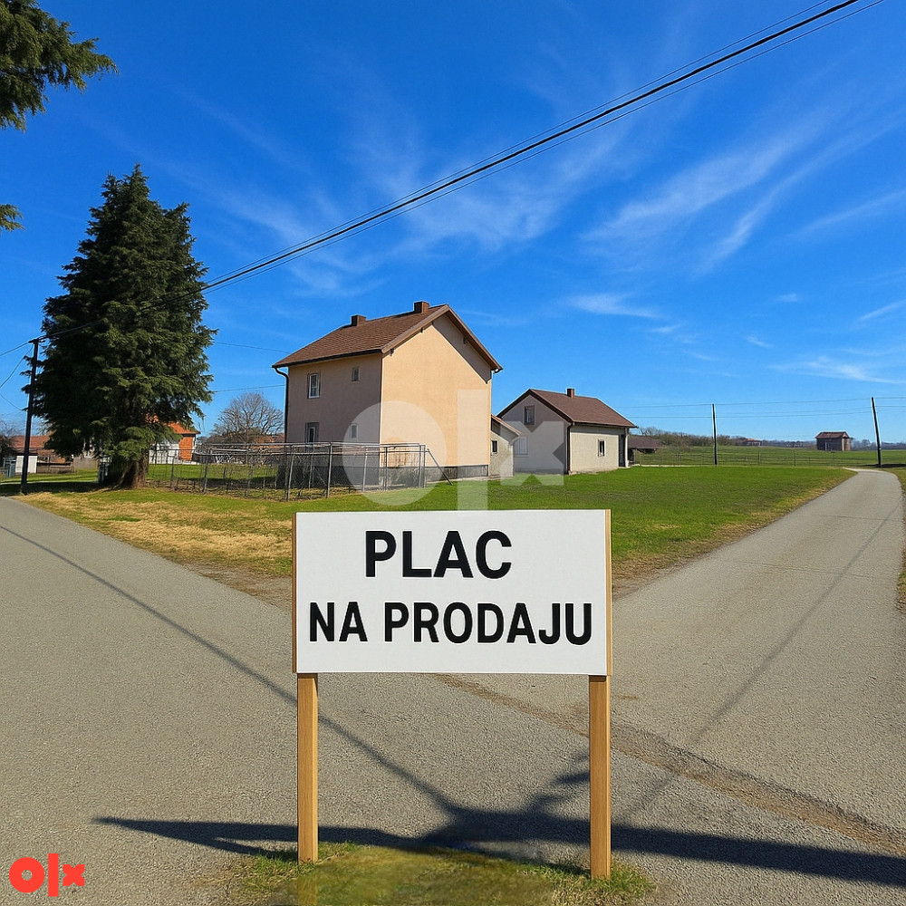 Plac 820m2 Nova Topola