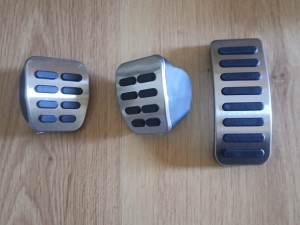 Chrome papucice golf 4 bora skoda seat pedale krom tuning