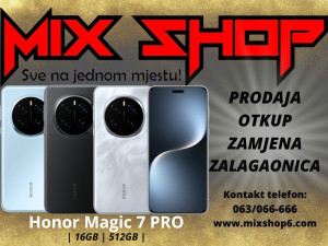 HONOR MAGIC 7 PRO 16/512GB *Garancija*Zamjena* Magic7 16GB Huawei