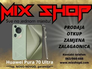 Huawei Pura 70 Ultra *NOVOO* *Garancija* 16GB/512GB