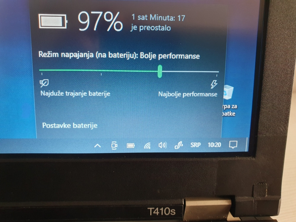Lenovo Thinkpad T410s/4GB Ram-a/500GB HDD