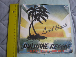 Stara singl ploča Sunshine Reggae Laid Back