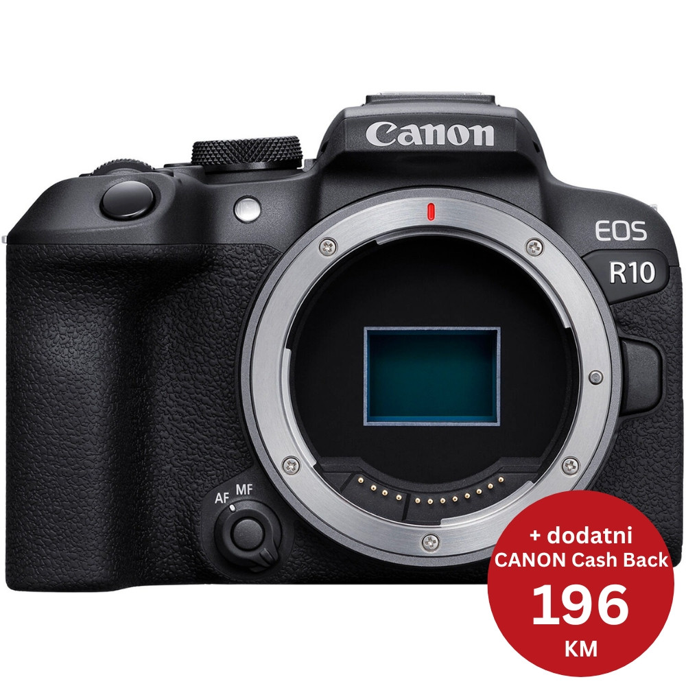 CANON fotoaparat EOS R10 tijelo Crno*24mj.garancija*