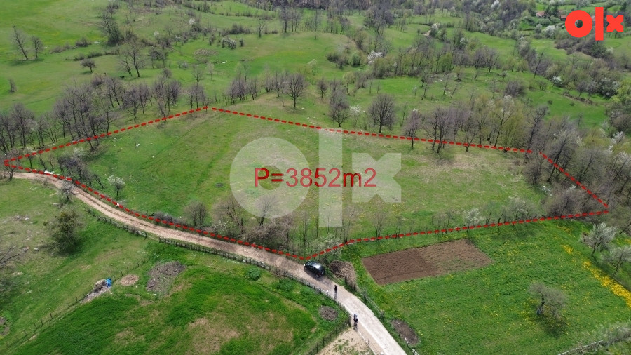 Zemljište, Mošćanica, Zenica, P=3852m2 3