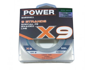 Struna MARSHALL Power Round X9 135m 0,14mm