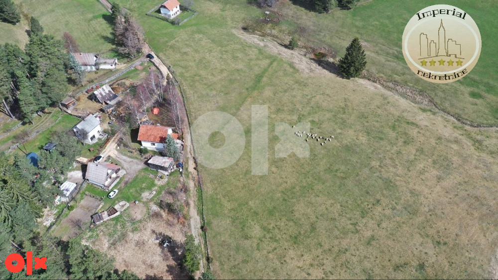 Zemljište Sokolac, 8700m2, Ravna Romanija, ravno, sunčano, 1/1 3