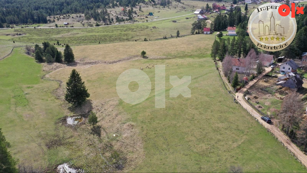 Zemljište Sokolac, 8700m2, Ravna Romanija, ravno, sunčano, 1/1