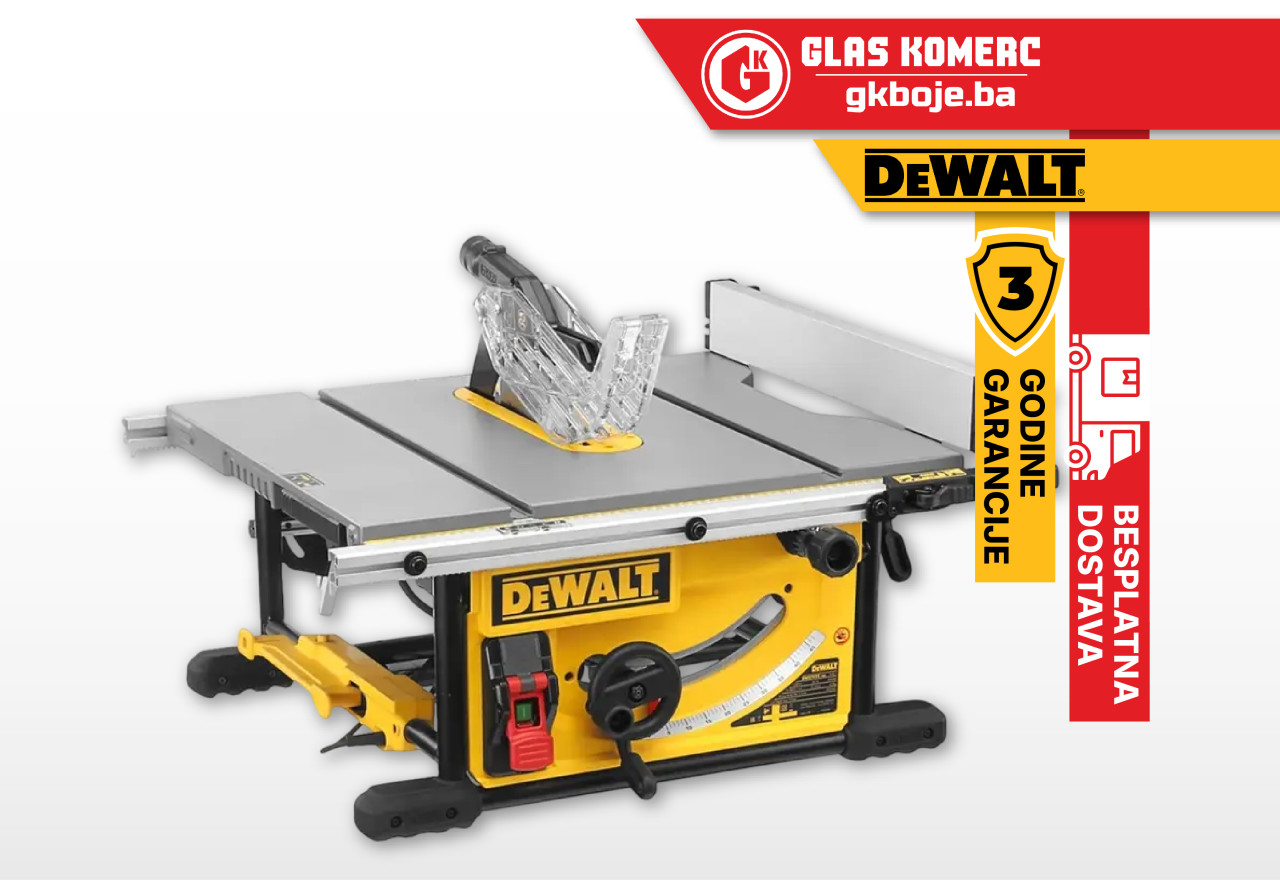 DeWALT Stolna kružna pila - crikular DWE7492 - 250 mm / 2000 W