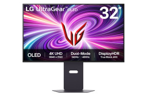 LG 32" 4K OLED UltraGear mon RGB Dual-Mode, 4k,480Hz