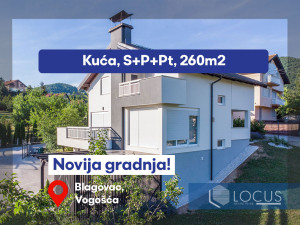 LOCUS: Kvalitetno građena kuća, Blagovac, Vogošča