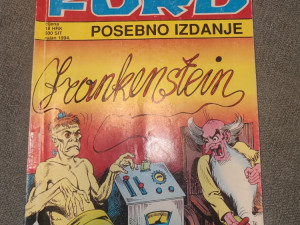 Alan Ford Posebno izdanje Frankenstein Veliki format