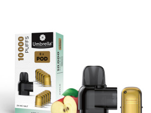 Umbrella Zamijenski Tank i 8 POD-ova za 10000 PUFFS Set