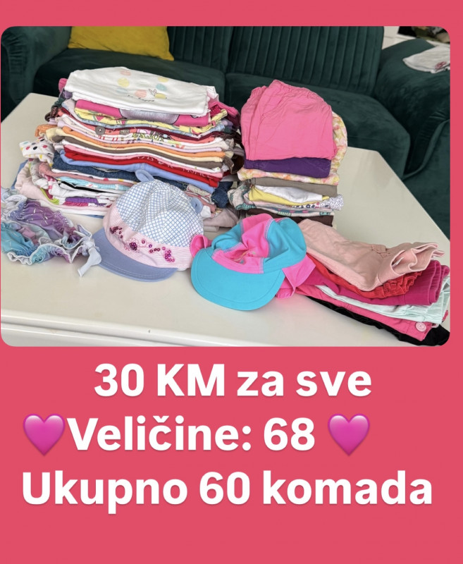 Paket robe za djevojčicu