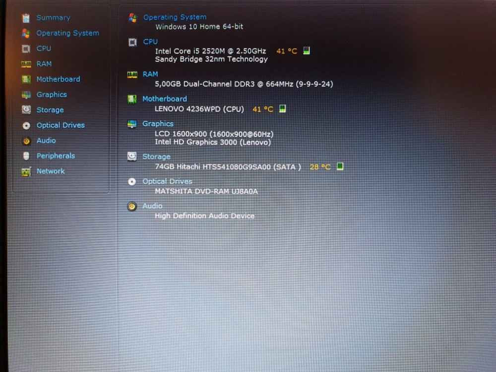 Lenovo Thinkpad T420/i5/5GB Ram-a/80GB HDD