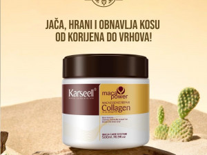 MASKA ZA KOSU KARSEELL, MACA, KOLAGEN, ARGANOVO ULJE