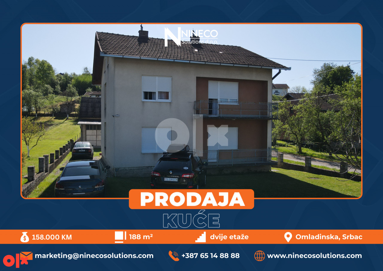 KUĆA - SRBAC - 188 m2