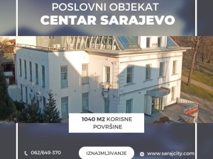 Poslovna zgrada 1040 m2 Centar