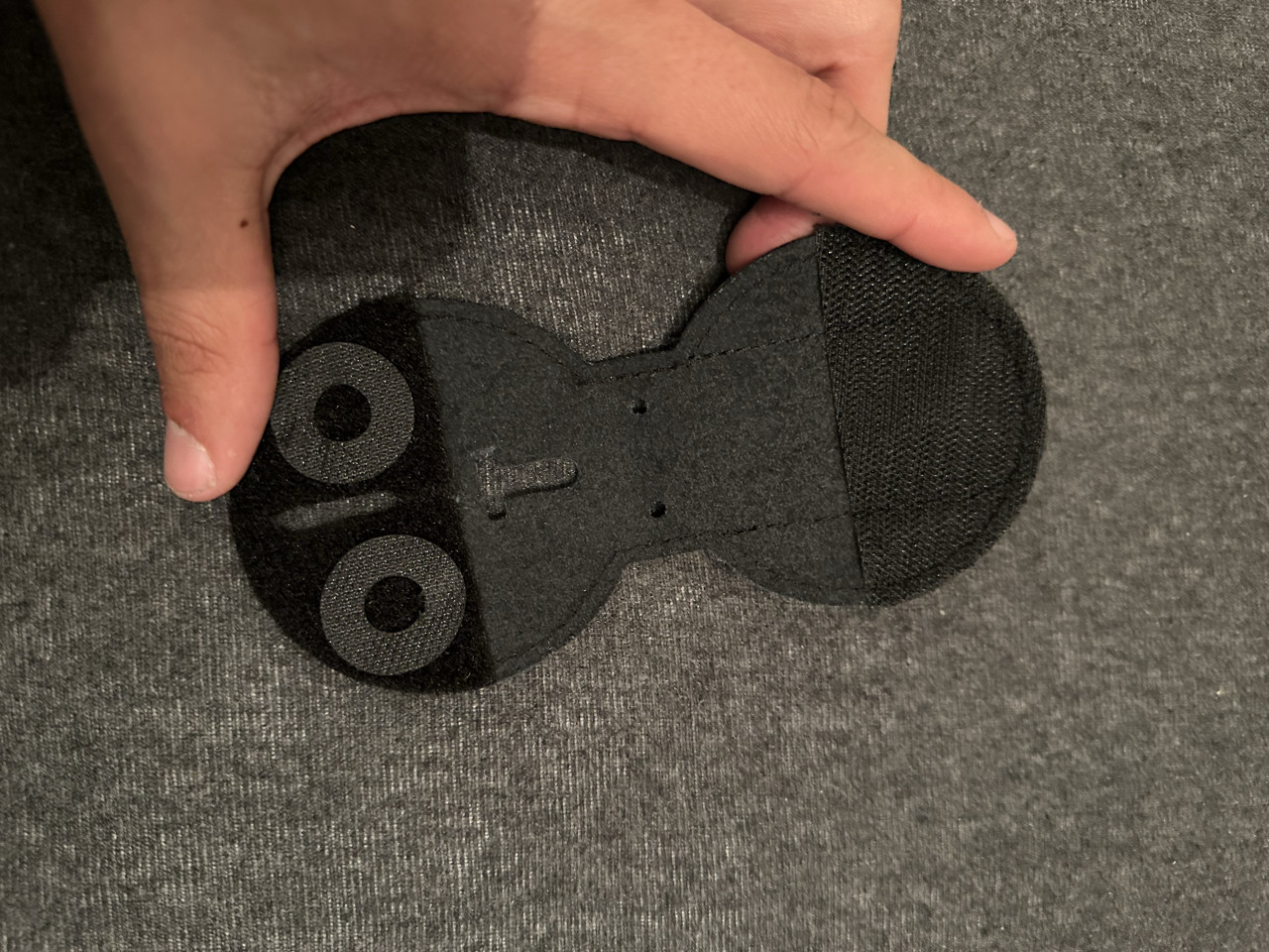 Kožni nosač za značku etui holster