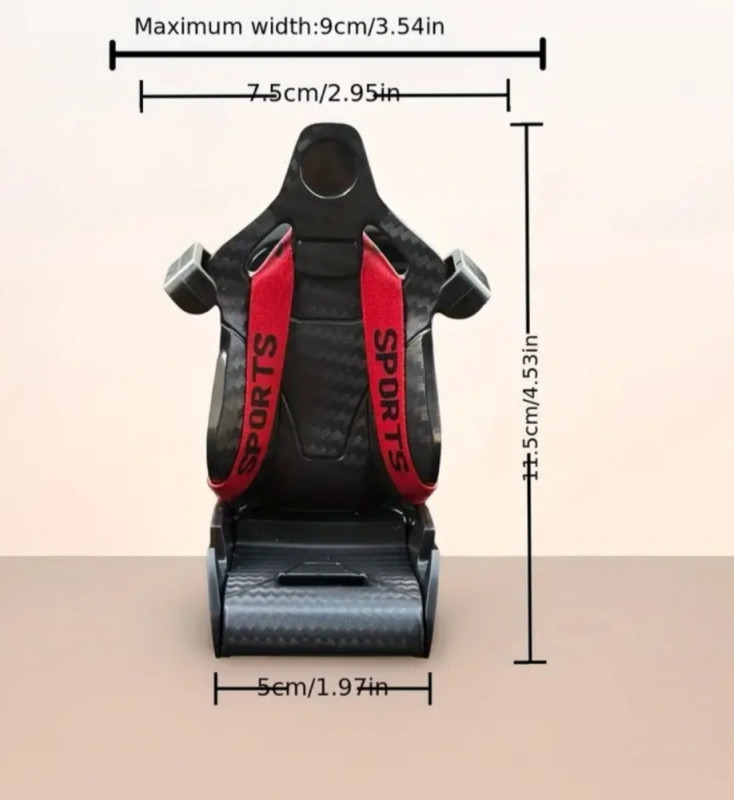 Držač/Nosač mobitela za auto sportsko sjedište novi model