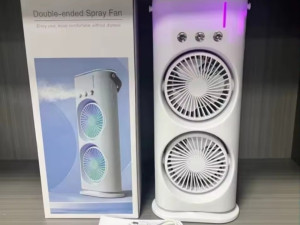 Mini Klima Dupli Ventilator Prijenosna Prenosivi Pokretna Klima