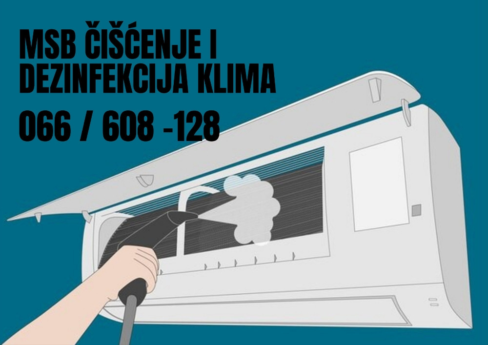 Dubinsko pranje i dezinfekcija klime