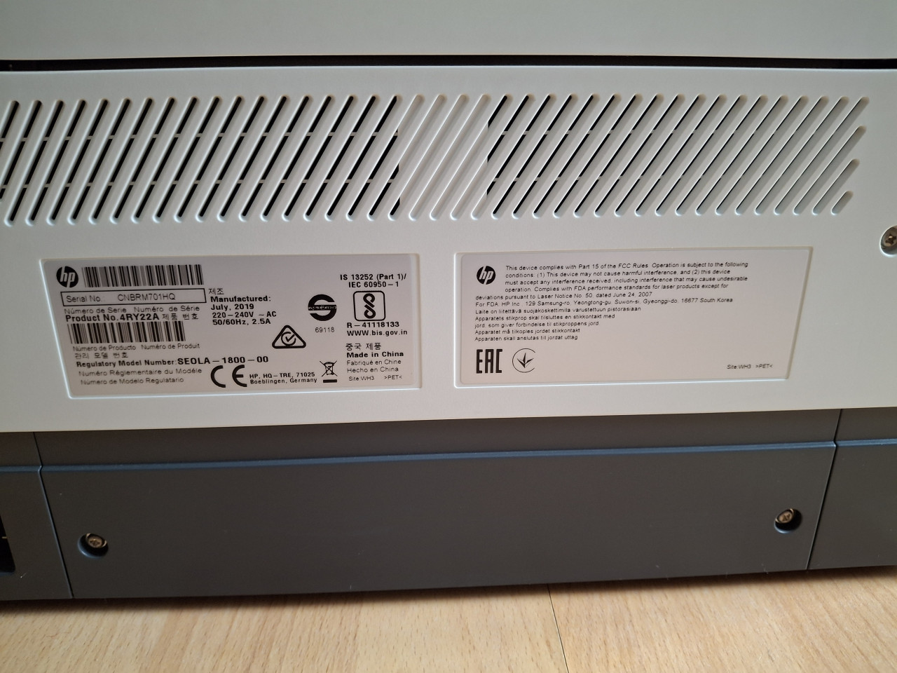 Printer HP Neverstop Laser 1000a