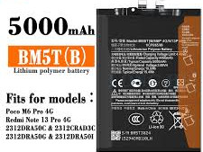 Xiaomi Baterija Mi 13T Poco X6 Pro 4G 5G BM5T Original