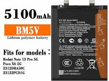 Xiaomi Baterija Redmi Note 13 Pro 5G Poco X6 5G BM5V Original